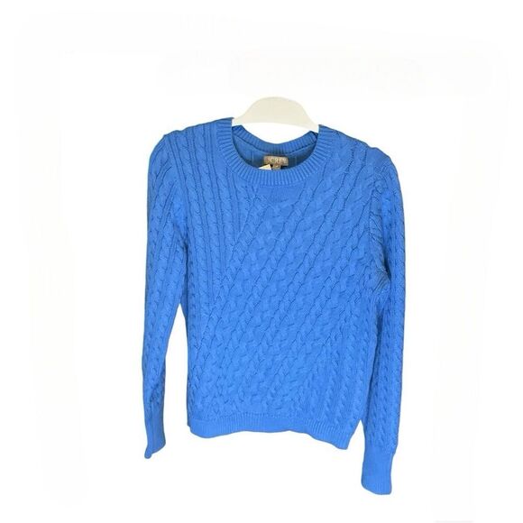 J Crew Blue Sweater Size M - Picture 1 of 3